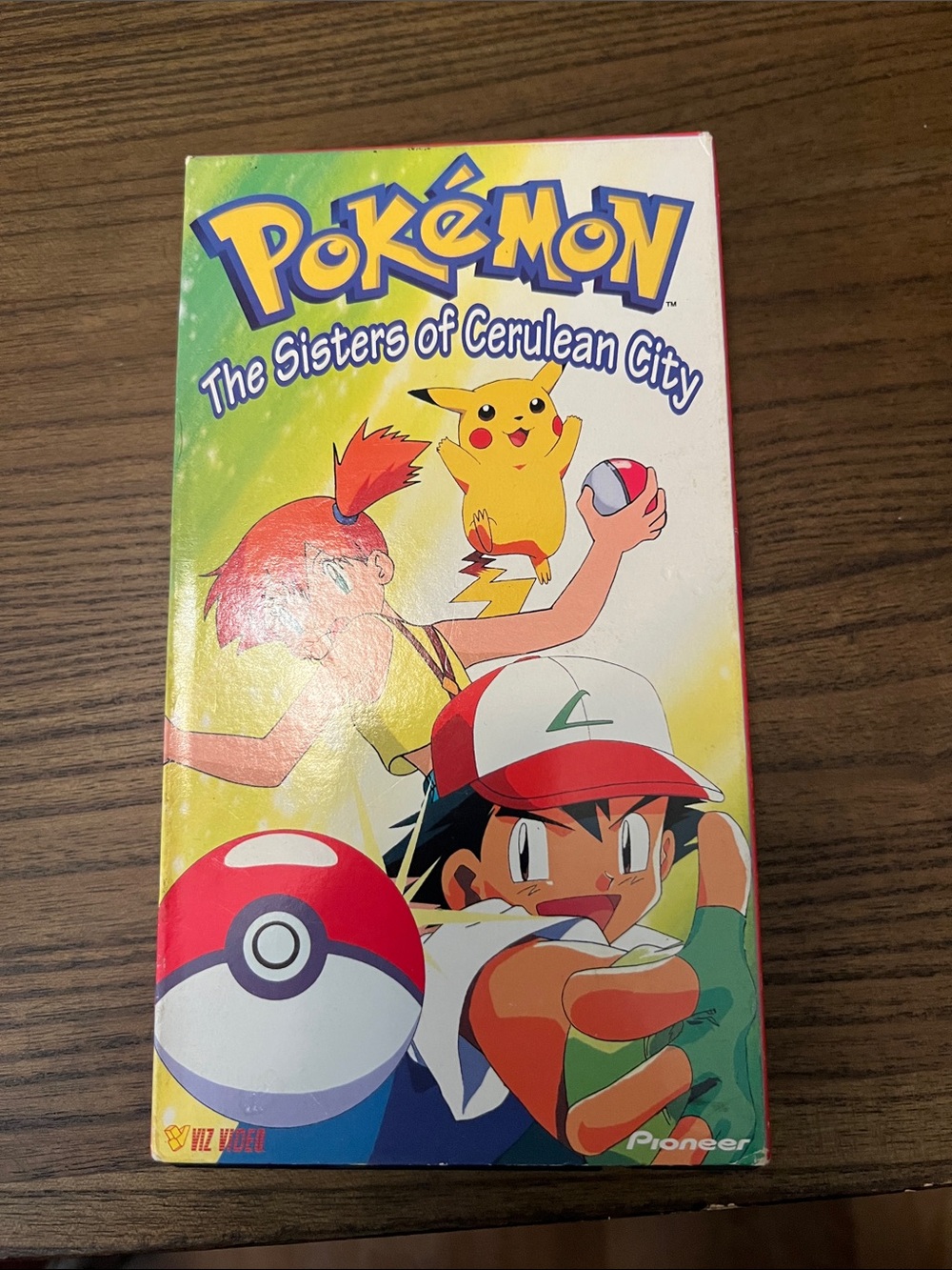 Pokemon The Sisters of Cerulean City VHS tape